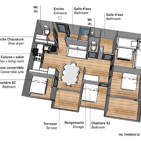 Nazca D2 Apartment Val Thorens Exterior photo