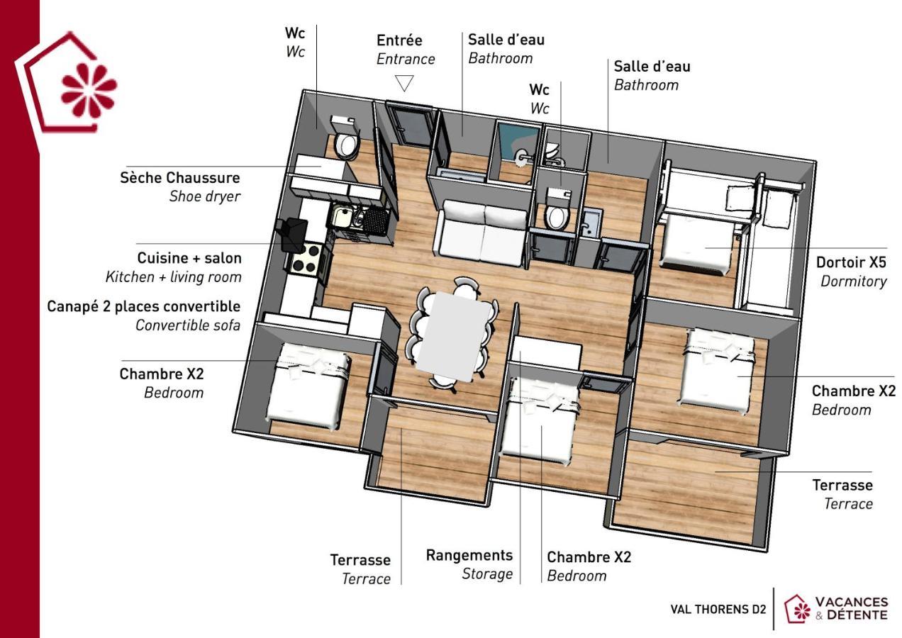 Nazca D2 Apartment Val Thorens Exterior photo